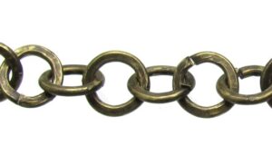 Bronze rustic belcher chain