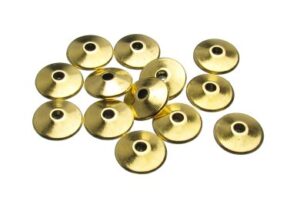 Gold Disc Beads