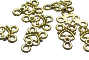 Small Gold Chandelier Earrings