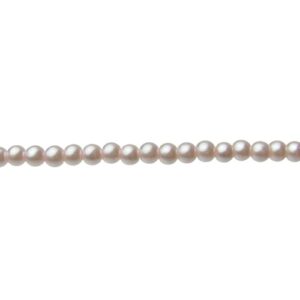 pink 4mm glass pearls beads
