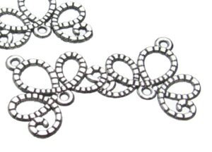 Silver Swirl connector