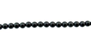 black tourmaline round beads 6mm