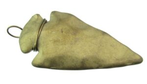 bronze arrow head pendant