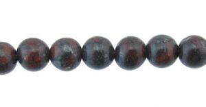 Poppy Jasper 4mm round beads