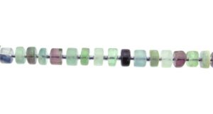 fluorite wheel gemstone beads