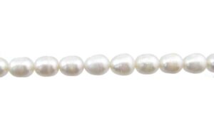 white 9mm rice freshwater pearls
