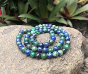 chrysocolla 6mm round gemstone beads