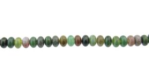 fancy jasper gemstone rondelle beads 8mm