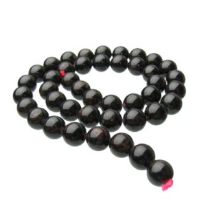 garnet 10mm round gemstone beads