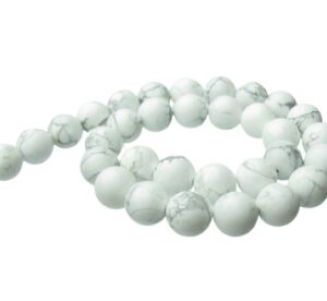howlite 12mm round gemstone beads