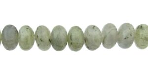 Labradorite gemstone rondelle beads 8mm
