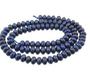 lapis lazuli rondelle beads 6mm