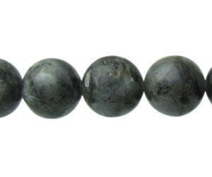 larvikite beads 12mm round gemstones