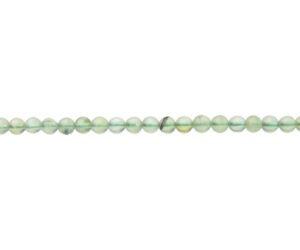 prehnite 4mm round gemstone beads