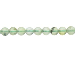 prehnite 4mm round gemstone beads