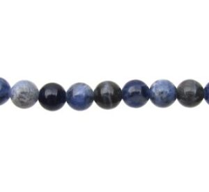 sodalite 6mm round beads