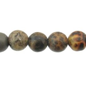 red vine jasper 4mm beads