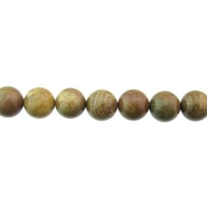 autumn jasper gemstone round beads 10mm