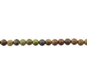 Autumn Jasper round gemstone beads