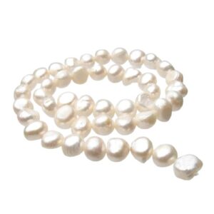 white nugget freshwater pearls