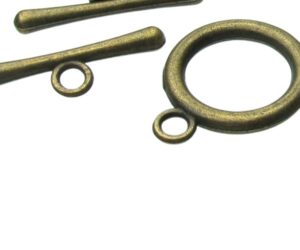 Bronze toggle clasp
