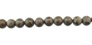 brpwn snowflake jasper beads 12mm