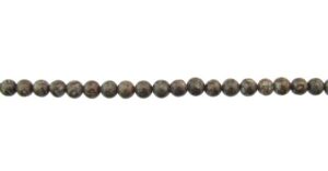 brown snowflake jasper beads 6mm