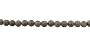 brown snowflake jasper gemstone beads 8mm
