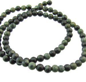 Kambaba Jasper gemstone beads 4mm