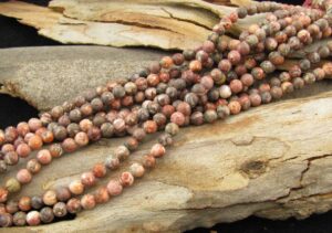 leopardskin jasper beads australia 6mm