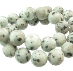 lotus jasper round gemstone beads 12mm