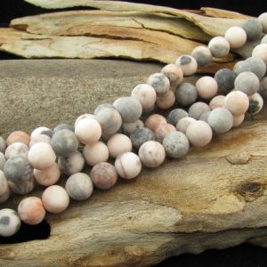 pink zebra jasper beads australia