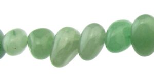 green aventurine gemstone nugget beads australia