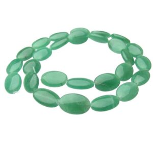 aventurine oval gemstone beads natural crystals australia