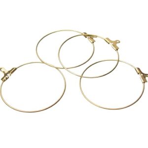 gold earrings hoops