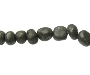 hematite nugget gemstone beads