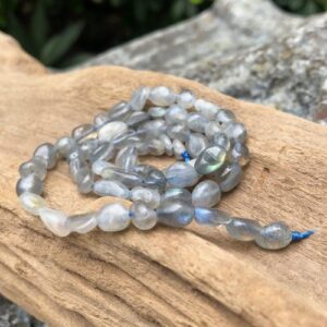 labradorite pebble gemstone beads