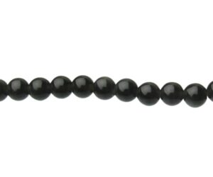 rainbow obsidian 4mm round gemstone beads