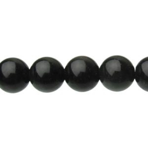 rainbow obsidian 8mm round beads