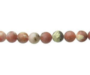 pink lepidolite 10mm round beads