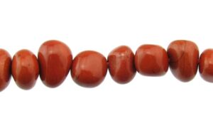 red jasper nugget gemstone beads
