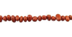 red jasper nugget gemstone beads