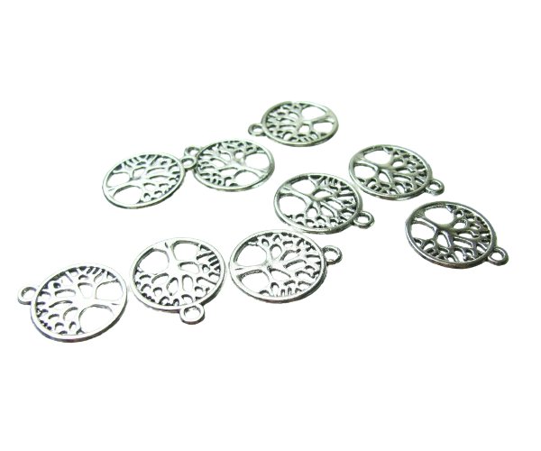silver tree of life charms
