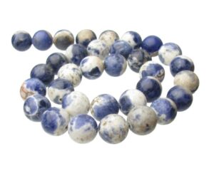 sodalite 12mm round gemstone beads