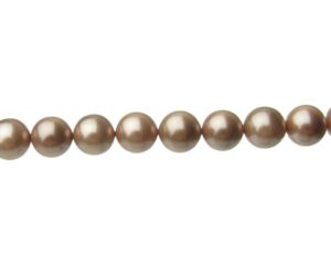 taupe shell based pearls 10mm