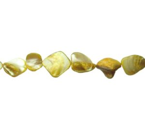 shell nugget beads natural mother of pearl