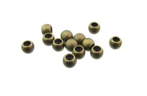 bronze barrel beads