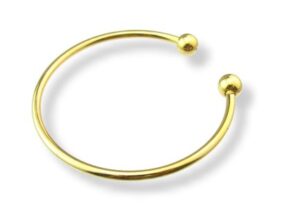 gold toned cuff bracelet