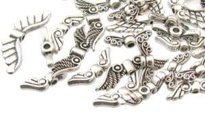 mixed silver angel wings