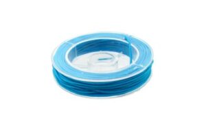 aqua blue beading nylon cord for macrame
